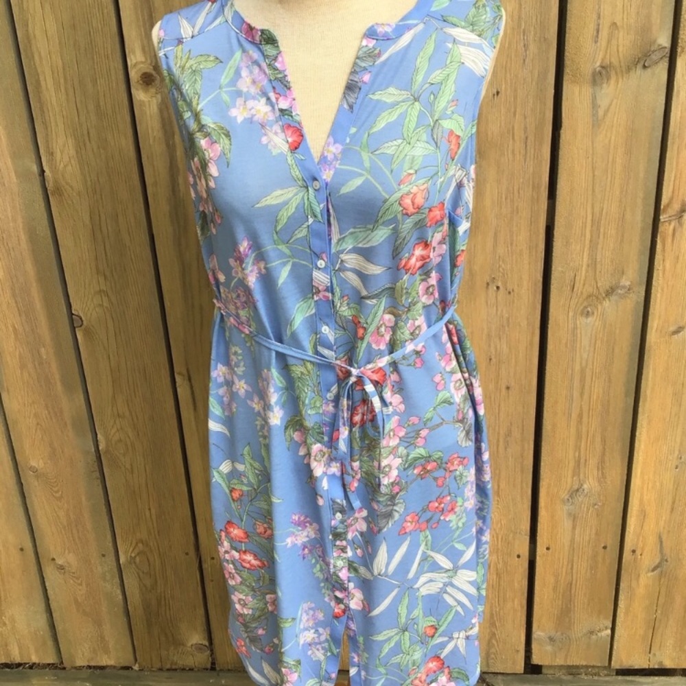 Floral Hawaiian Style H&M M Maternity Dress